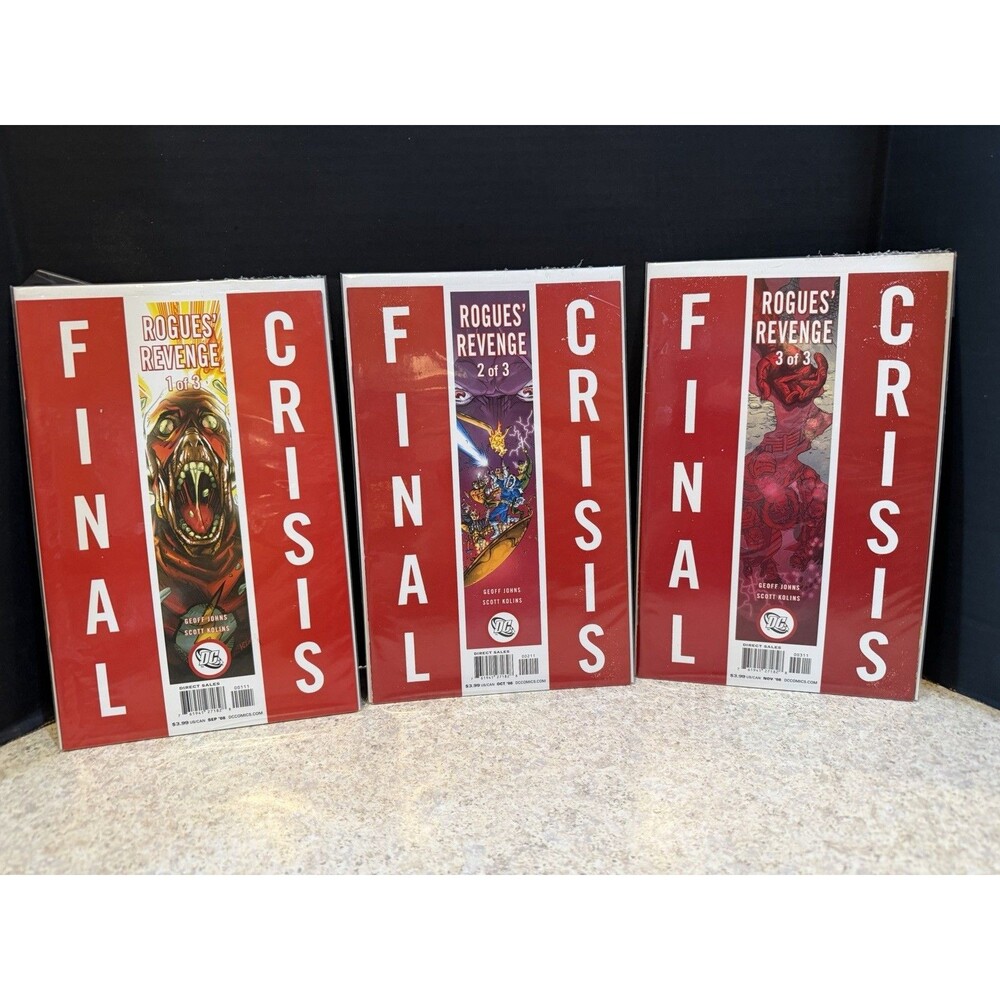 Final Crisis Rogues' Revenge #1-3 2008 DC Comics